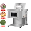 Electric Meat Slicer Stainless Steel Blades Meat Cutter Machine Auto Kitchen Appliance Commercial Vegetables Cutting Machine