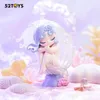 Blind Box Cute Anime Figure Gift Surprise Box Original Sleep Ocean Elf Series Blind Box Toys Model Bekräfta stil 230422