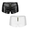 Shorts pour femmes Shorts en similicuir Pantalons pour femmes Fermeture éclair avant Blanc Noir Short taille basse Femme Sexy Bandage Mini Shorts pour femmes Buttoms 230421