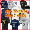 23 24 PSGS MBAPPE MESSIS soccer jerseys HAKIMI SERGIO RAMOS VERRATTI 2023 2024 football shirt Maillots child men Adult kids kit sets uniform Adultes enfants hommes