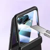 Plastic voor Motorola Razr4 Moto Razr 40 Ultra Razr Plus Case Glasfilm Helder Scharnierbescherming Cover