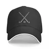 Ball Caps Field Hockey Baseball Cap Words Hip Hop Fashion Hat Design Men Polyester