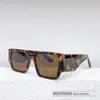 Lunettes de soleil de style classique pour hommes et femmes rétro lunettes de soleil d'ombrage de la personnalité lunettes carrées de style hip hop mode hommes noir et blanc SPR12Z