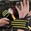 Wrist Support 1 Pc Cozy Wristband Vibration Damping Guard Sweat-absorbing Gym Brace Wrap Protection