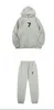 2023 New Fashion Mens Tracksuits 편지 인쇄 후 까마귀 캐주얼 투표 땀 땀 잇