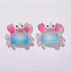 Charms 10Pcs Resin Flatback Ocean Animals Kawaii Seahorse Fish Crab Earrings Bracelet Necklace Pendants For DIY Jewelry Making