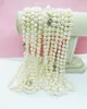 Collier ras du cou en perles naturelles d'eau douce baroques, 50 pièces, 8-9MM, blanc/rose/gris, 18 pouces, vente en gros