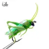 Cavalletta Mosche Mosche da pesca a mosca secca 4 pezzi 12 pezzi Esche per insetti Richiamo di pesca Carpa Trota Muskie Fly Tying Materiale Pesca a mosca 22042294I