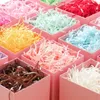 Party Decoration 100g DIY paper Lafite gift box filled with materials shredded paper Christmas decoration colored paper scraper wedding party 231122