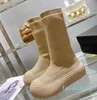 shoes Designer Shoes Boot Knitting Marked Tread Slick Men Women Casual Socks Outdoor Shoe Platform Half