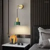 壁のランプモダンなスタイルの家庭用キャンドルのための装飾アイテムアンティークバスルーム照明素朴な屋内ライトブルーライト