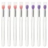 Makeup Brushes 8 PCS Lip Mask Silicone Brush Eye Shadow Applicators Lipstick Eyeshadow