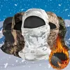 Bandanas Winter Polar Hat Fleece Balaclava Men Face Warmer Beanies Thermal Head Cover Tactical Military Sports Scarf Caps Headscarf