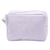 Kosmetiktaschen Seersucker Reiseorganizer Reißverschluss Handtaschen Tragbares großes Make-up Wasserdichtes Nylon für Frauen Mädchen Geldbörse