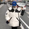 Trench da donna Moda coreana Giacca invernale con cappuccio Parka Studenti da donna Piumino da donna in cotone spesso caldo Parka