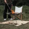 Utomhuskuddar grillade eldfilt camping eldfast tyg eldstad matta picknick bbq pad hög temperatur anti-skald flamma retardant Rughkd230627