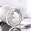 Bottiglie di profumo di olio essenziale di vetro trasparente Bottiglie di pipetta di reagente liquido Contagocce per aromaterapia Tappo in argento placcato oro 20-30-50ml Chi Dwki