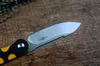 Twosun Folding Knives D2 Satin Blade TC4 Titanium G10 Handle Outdoor Survival EDC Daily Hunting Tool TS414