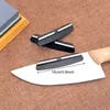 Keskinleştiriciler 400 1000 3000 Grit Çift Keskinleştirme Taş Temel Açılı Kılavuz Set Mutfak Bıçağı Kesel Birleştirme Öğütme Whetstone Apex Egde Blade 230422