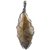Pendant Necklaces Natural Irregular Labradorite Reiki Healing Gemstone Minerals Handmade Charms For Jewelry Making DIY Necklace Accessory