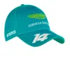 F1 Racing Season Ball Caps Baseball Cap Cap Blue Green