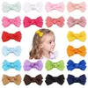 Saç Aksesuarları 10 PCS/LOT Şeker Renk Grograin Şerit Bows Toddler Clips Sevimli Prenses Patlama Saç Pilini Diy Giyim Dekorasyon Bebek Müdürleri