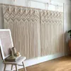 Tapeçarias mão-tecido macrame algodão porta cortina tapeçaria tapeçaria arte tapeçaria boho decoração bohemia casamento pano de fundo decoração de casa 231122