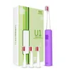 Toothbrush Electronic Lansung U1 Ultrasonic Electric Tooth Brush Cepillo Dental Oral Hygiene Vibrate USB 230421