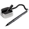 2pcs /lot Office Stationery Gel Pen 0.5mm Business Black Desk Counter Table Pens For Bank Elegant Plastic Writing
