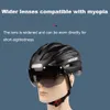 Capacetes de ciclismo Newboler LED Capacete de bicicleta Capacete leve Recarregável Capacete de ciclismo MTB Bike Helmet Holder Sport Sport Sport Hat para Man Women J230422