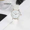 Luxury Watch White Girl Watch For Female Students Middle School High Simple Temperament Night Light Waterproof Silent and Fashionable Women's