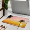 Tapijten Sunset Coast HD Printing Custom Carpet Home Decor Mat Keuken voor wasruimte Antislipvloer Yoga Deur