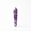 Natural crystal Amethyst Dream Energy stone Smoking Pipes for Smoke Tobacco Gemstone Pipe Tower Quartz Points with Gift Box Rocer