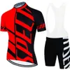 Set di maglie da ciclismo Set di maglie da ciclismo Abbigliamento da ciclismo da uomo Estate Manica corta MTB Tuta da bici Abbigliamento da bici Ro248Q