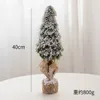 Décorations de Noël Décorations d'arbre de Noël PE Simulation artificielle Cèdre Neige Flocons de neige Chute de neige Flocage Arbre de Noël Décorations DIY 231121