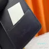 Modische High-End-Designer-Lederbrieftasche, kurze Luxus-Kreditkartenbrieftasche