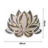 Lampa ścienna 1PC Lotus Flower Light Manda Yoga Pokój