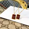 Moda personalizada dupla face forma de chocolate puro real amarelo ouro pingente colar 999 conjunto de jóias finas para mulheres e homens