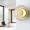 Wall Lamp Modern Single Indoor El Interior Bedroom Children Cornnr Room Glass Light LED Fancy For Living Creative