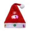 クリスマスの装飾大人の子供キャップLED HAT SNOWMAN ELK SANTA CLAUS for Childrenxmas年ギフト装飾231122