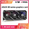 رسومات بطاقات الرسومات الأصلية ASUS CARD NEW RTX 3090TI 3090 3080TI 3080 3070TI 3070 3060TI 3060 24G 12G 10G NVIDIA RTX3080 Gaming Video Drop DHT6N