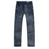 Jeans da uomo Jeans denim invernali Pantaloni da uomo in lana dritta in cotone casual Taglie forti 48 50 52 oversize autunno caldo vestibilità ampia 231121