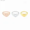 t Newest edition Stainless Women Mens Band ring PLEASE RETURN TO NEW YORK Heart jewelry Rings Gold Silver Rose Color281q