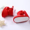 Boots Baywell winter baby warm red boots fluffy snowflake slippers suitable for young children and girls aged 018 months 231122