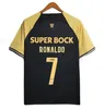 CR7 Sporting 23 24 Cup Special Lisboa Soccer Jerseys 3 -й Лиссабон Роналду Коутс Матье Йовейн 2023 2024 Победители Кубка Мужские детские комплекты четвертой футбольной рубашки Дом в гостях в гостях.