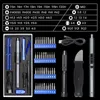 Screwdrivers Screwdrivers KINDLOV Electric Screwdriver Set 50 In 1 Precision Hex Torx Bits Magnetic Screwdrivers With LED Light Phone Repair El