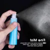 30ml 1oz Colorful PET Plastic Spray Bottles with Clear Atomizer Pump Sprayer, Fine Mist Travel Size Reusable Liquid Cosmetic Container Jhoar