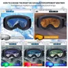 Outdoor Eyewear NATFIRE Ski Goggles Double layer anti fog UV400 Sports 231122