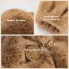 Women's Fur Faux Fur OhSunny Autumn and Winter Clothes Women Hooded Soft Cute Bear Ear Plush Coat Women Loose Warm Jacket Women Fur Jacket 231121