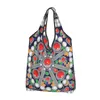 Shopping Bags Funny Printed Kabyle Pottery Amazigh Ornament Tote Portable Shoulder Shopper Africa Ethnic Geometric Handbag